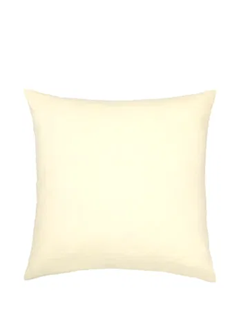 Pale Yellow Linen Cushion